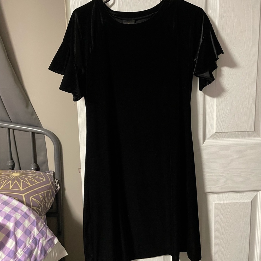 Black Velvet Dress